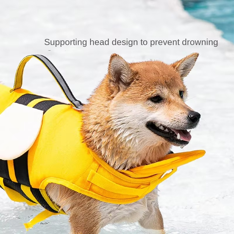 부력 강아지 구명조끼 꿀벌 디자인 수영 조끼 소형 중형 - Life Jacket Buoyancy 리뷰 및 가격