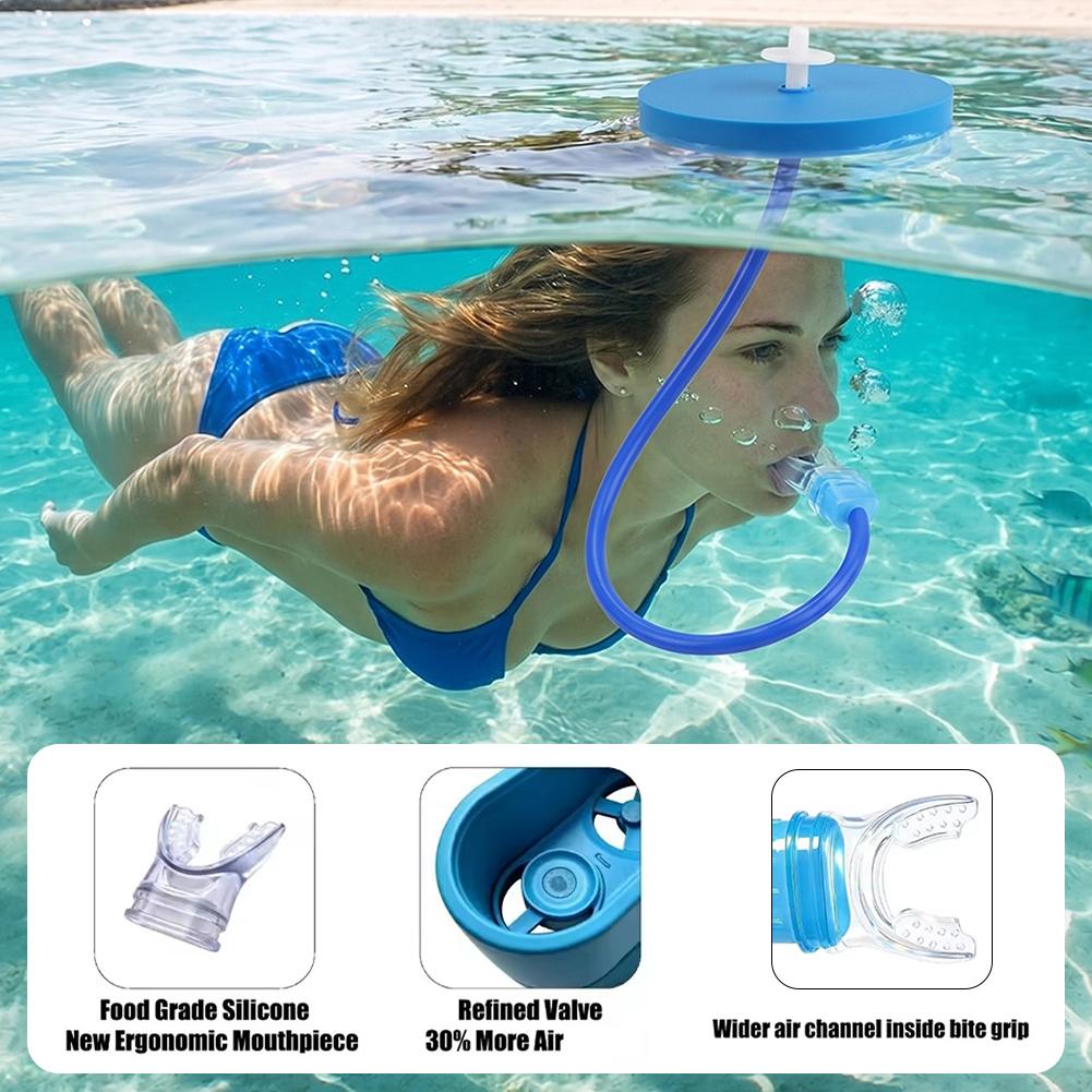 고품질 풀 드라이 다이빙 호흡 튜브 1m 2m 3m 길 - Aquatic Diving 리뷰 및 가격