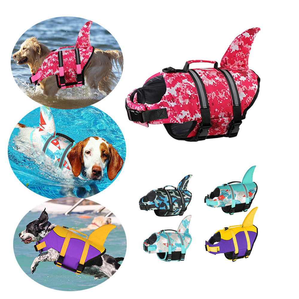상어 립스톱 개 구명 조끼, 수영 보트 부력 구조 핸들 - Life Jacket Buoyancy 리뷰 및 가격