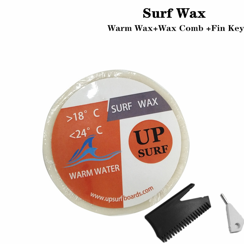 서핑 왁스 및 핀 키, 왁스 제거 빗, 시원하고 따뜻한 - Surfboard Wax Tropical 리뷰 및 가격